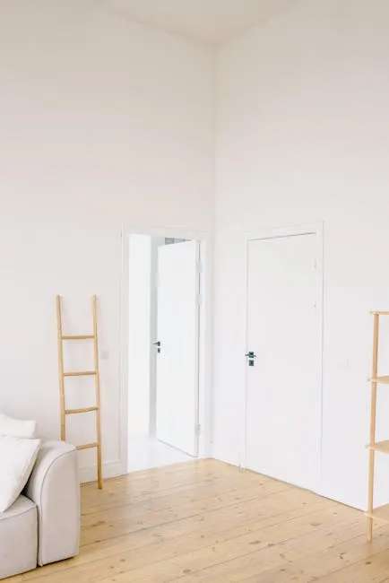 A Shaker panel door