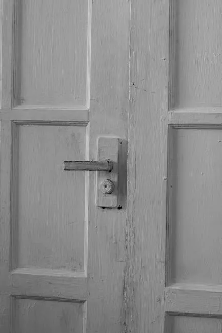 A solid-core panel door