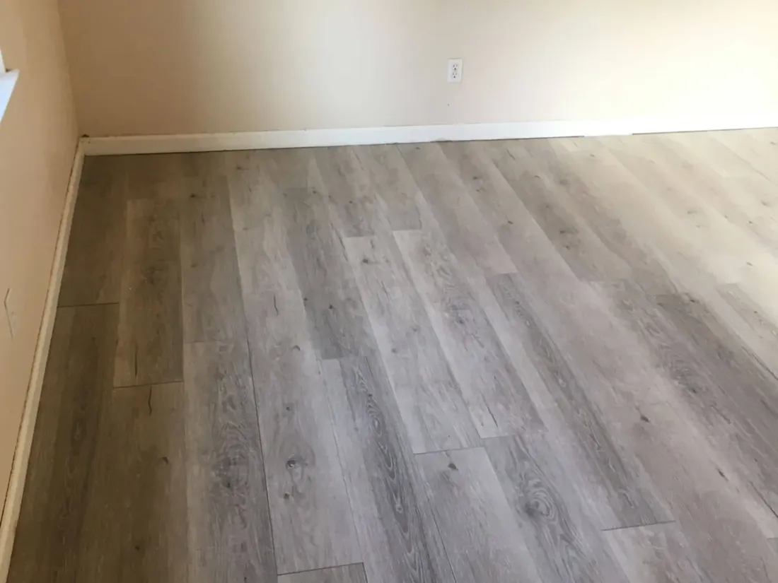 Wood-look plank floor — Houston, TX