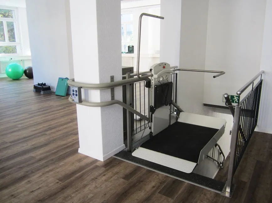 Home platform lift