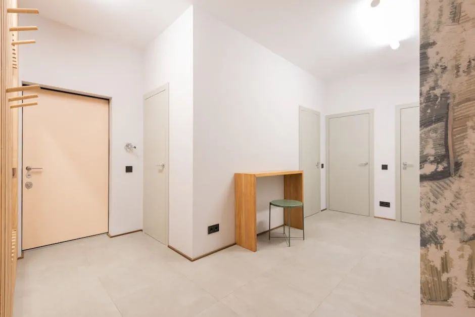 New interior door