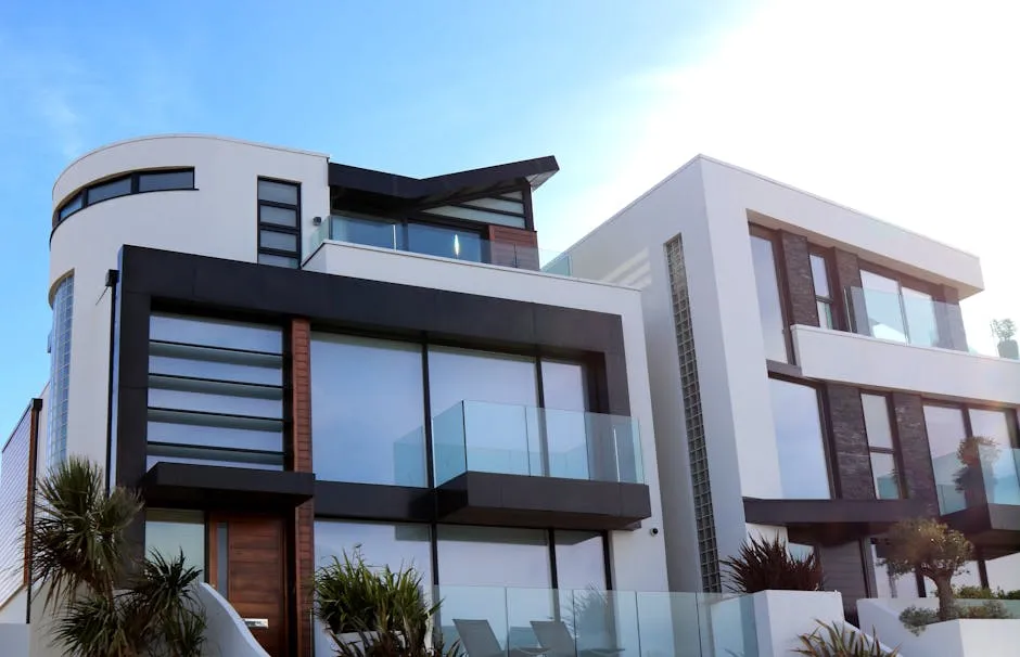 Contemporary facade