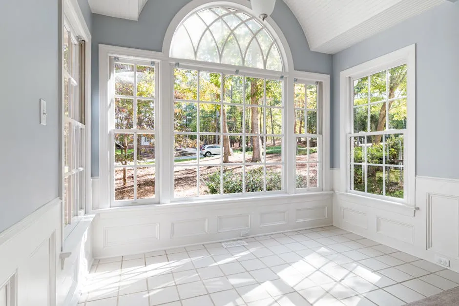 Arched windows