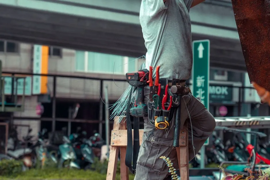 On the job