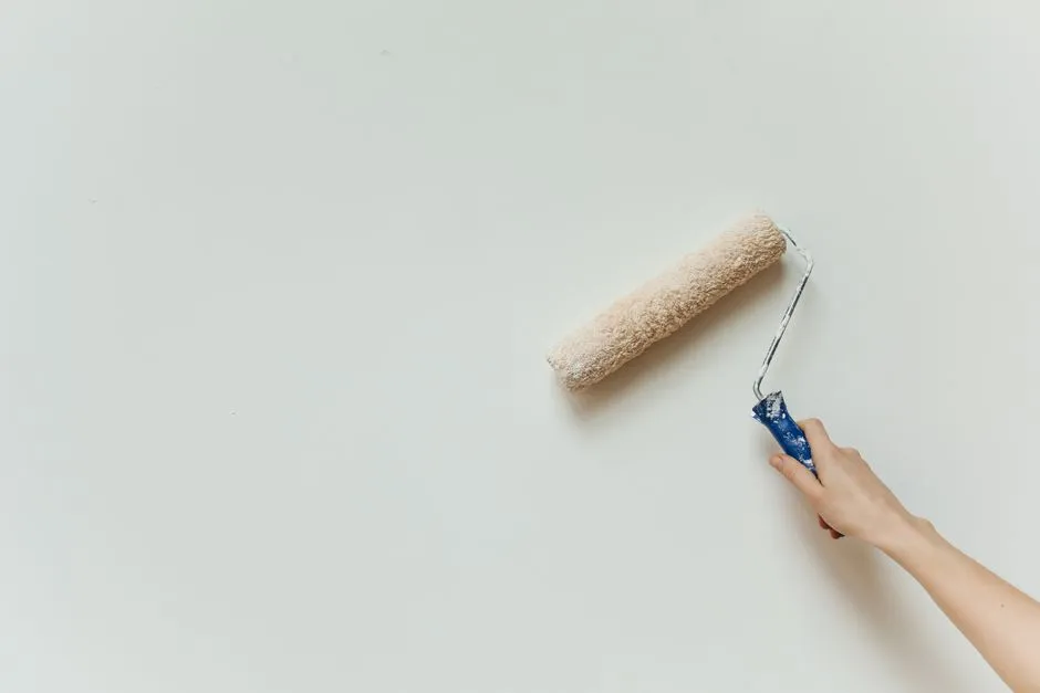 Rolling a fresh coat
