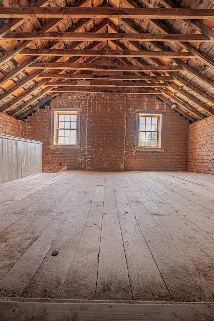 Blown-in attic insulation