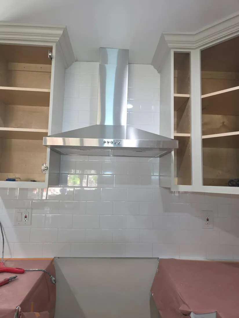 Kitchen remodel & range hood — Oxnard, CA