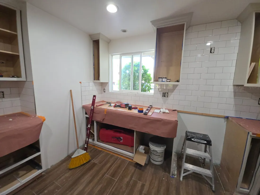 Cabinets & subway backsplash — Oxnard, CA