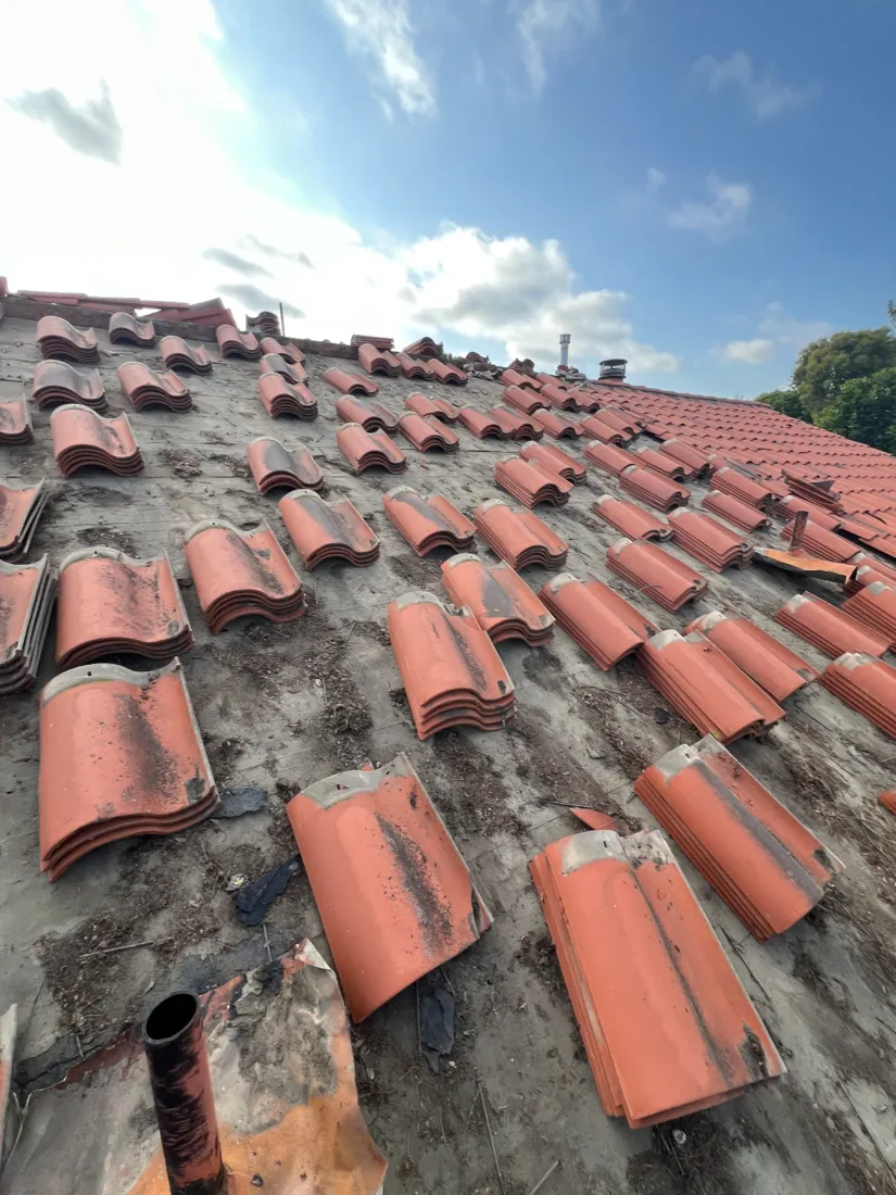 Terracotta tile roof — San Bernardino, CA