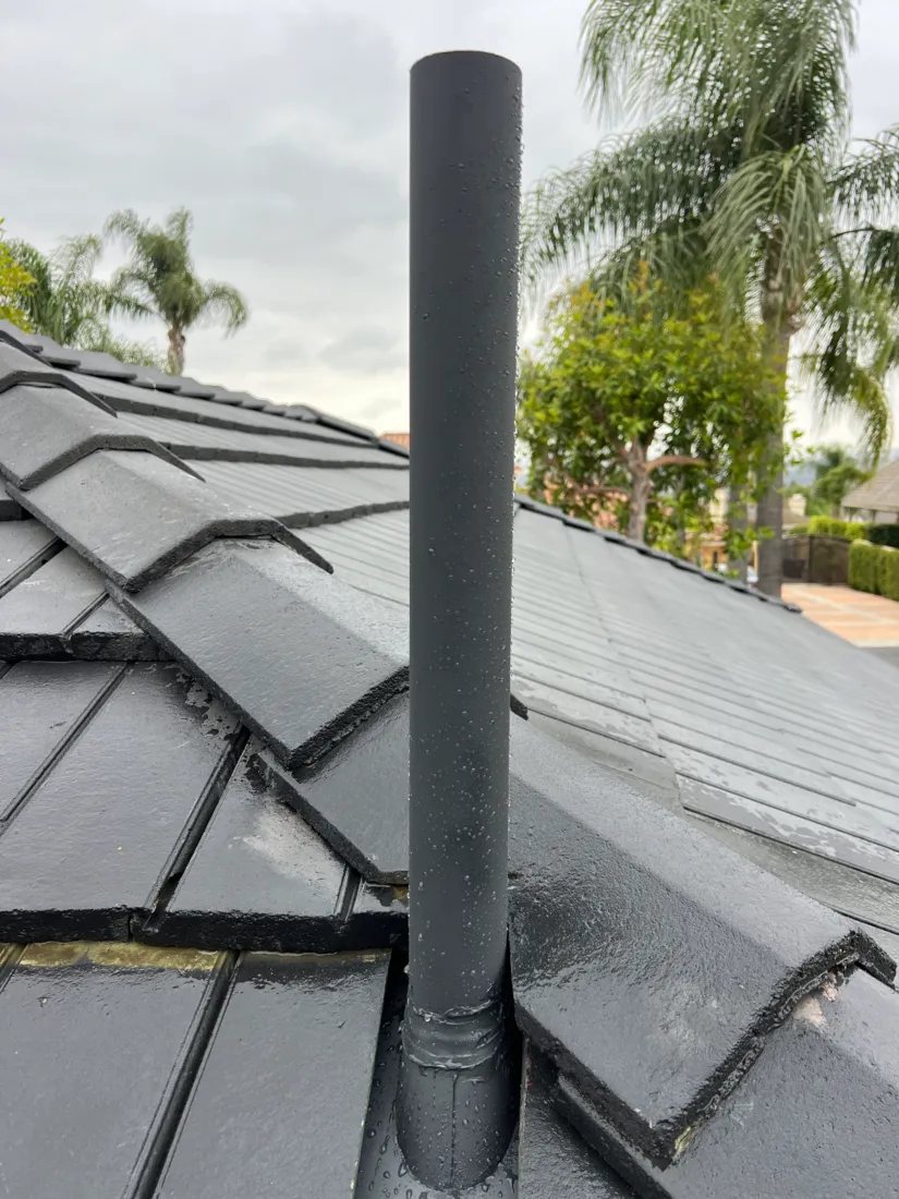 Tile roof & vent boot — San Bernardino, CA