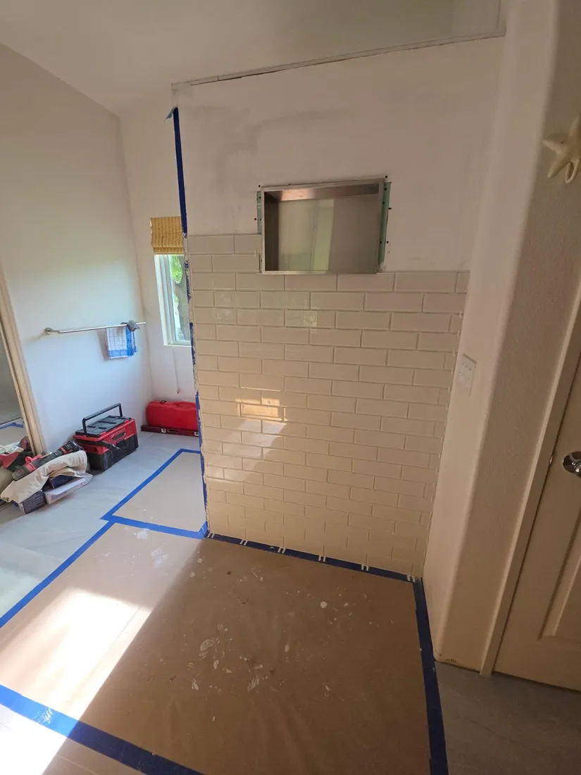 Tiled shower wall — Oxnard, CA